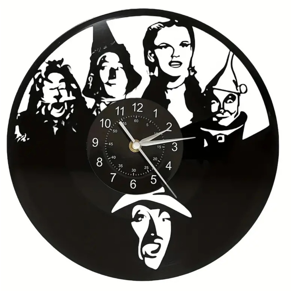 Wizard of Oz Record Clock